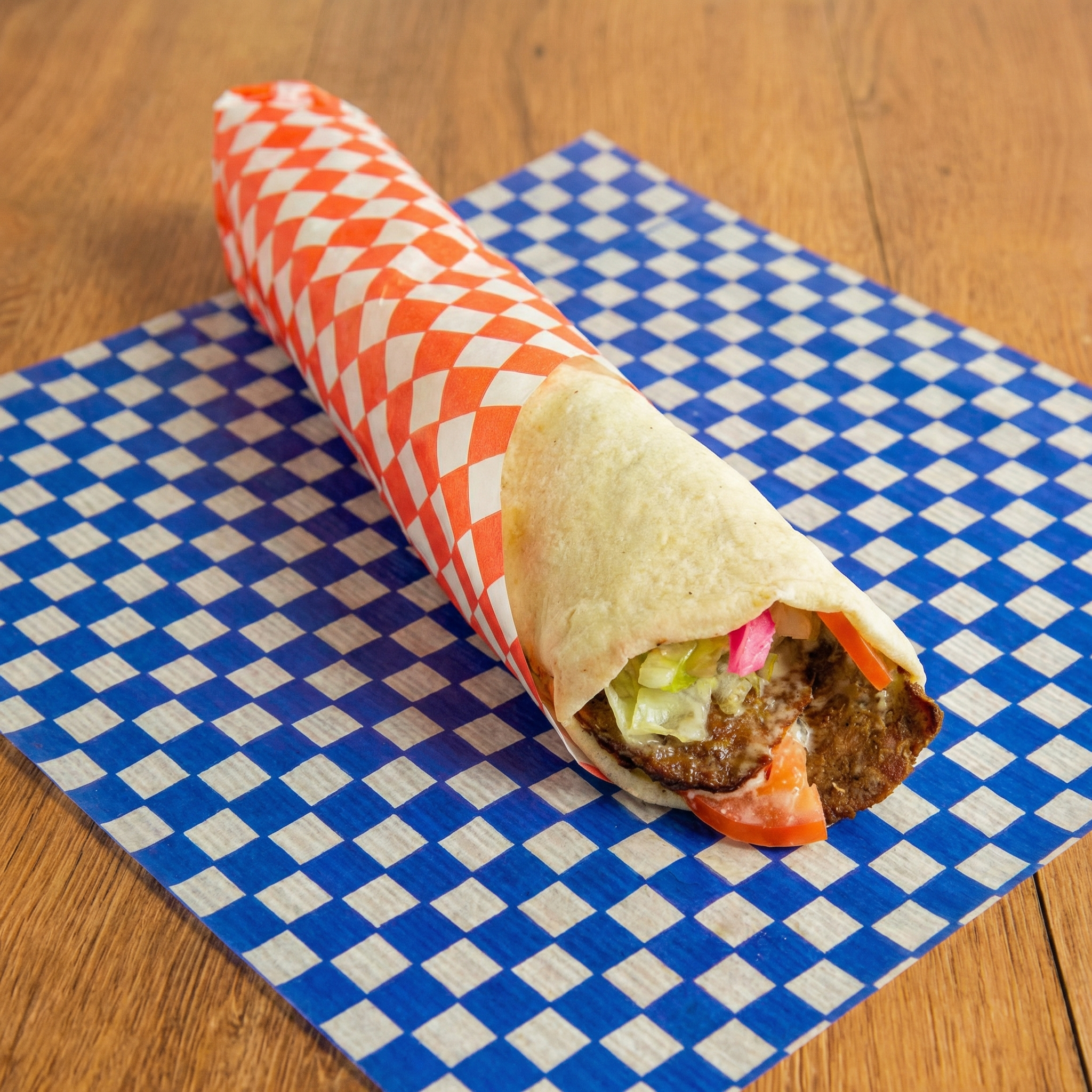 Donair Sandwich at Best Pizza and Donair in Winnipeg